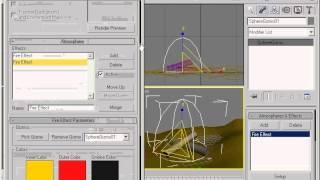 Как создать эффект огня (fire) в 3ds Max