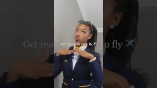 GRWM flight attendant ️ Ryanair cabin crew #cabincrew #flightattendant #ryanair #ryanaircabincrew