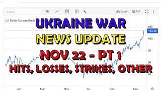 Ukraine War Update NEWS (20241122a): Pt 1 - Overnight & Other News