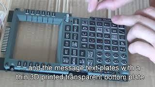 DIY B737 flight simulator cockpit: FMC assembly and test