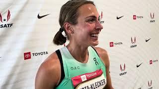 Sage Hurta-Klecker Cruises Thru 800m Opening Round