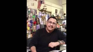 Raymond Calderon supports Philip Cortez