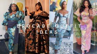 sophisticated and trendy  brocade/damask style ideas for ladies.