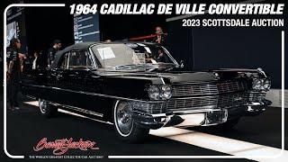 SOLD! Hoovies Garage & April Rose - 1964 Cadillac DeVille Convertible - BARRETT-JACKSON SCOTTSDALE