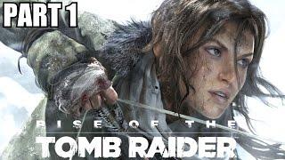 Rise Of The Tomb Raider Gameplay Walkthrough Part 1 - Mission 1 / Opening - Xbox One 1080P