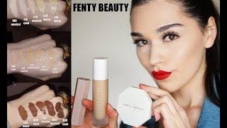 Testing FENTY BEAUTY + Foundation Swatches