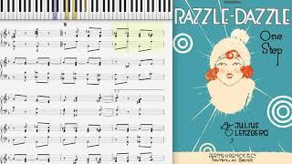 Razzle Dazzle by Julius Lenzberg (1919, One Step piano)