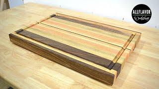 How To Make Edge Grain Cutting Board | DIY Edge Grain Cutting Board