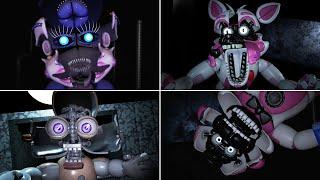 FNAF Free Roaming SL - All Jumpscares & Animatronics