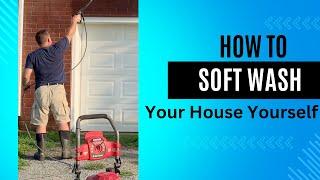 How to Soft Wash Your House #whojoedaddy