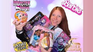 Mini Toy Haul! Barbie, Miniverse, Monster High and more!