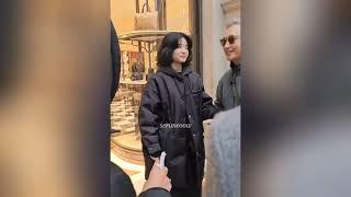 Kim Taeri fancams in Milan 011825 #kimtaeri #prada