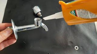 Do not throw!! Fix it, the definitive solution to dripping faucets!! amazing method