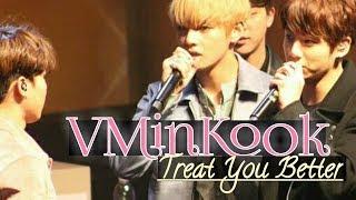 [VMINKOOK/뷔민국] Treat You Better【FMV】