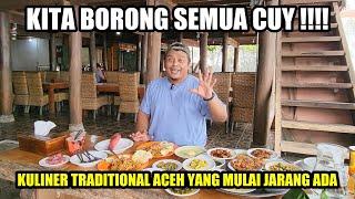 SERU BANGET BORONG KULINER TRADITIONAL KHAS DI RUMOH ACEH,  LANJUT ISI SEMINAR SMAN 2 ACEH !!