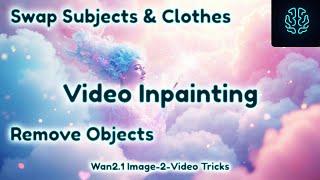 Inpainting Videos with Wan2.1 & FlowEdit – Workflow & Full Guide! I2V Takes This to the Next Level!