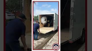 Insulation Trailer Set-Up with the CM2400 Insulation Blower by Cool Machines