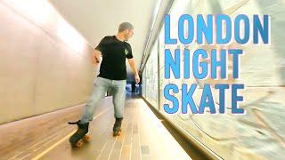 Rollerskating London at Night - Quad Freeskate / Barbican / Vauxhall