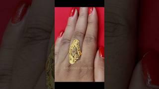 Gold finger ring design #shorts #gold #viral #ytshorts #shortsfeed