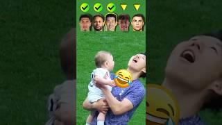 Football Players VS Ronaldo Moments With Kids