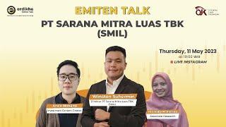 Talk To Emiten Erdikha Sekuritas X PT Sarana Mitra Luas Tbk.