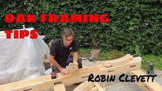 The Big Build 24. Oak Framing tips including fitting staddle stones and drilling for pegs