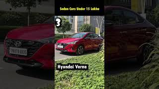 Top 5 Best Sedan Cars Under 15 Lakh in India 2023