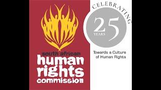 South African Human Rights Commission Live 2021