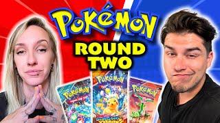 Battling on a Budget!! Round Two with @ShinyVert!! Pokemon Pack Opening!