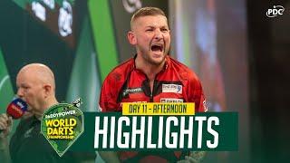 BREAKING NEW GROUND! | Day 11 Afternoon Highlights | 2024/25 Paddy Power World Darts Championship