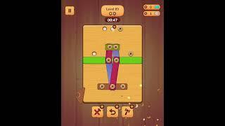 Watch me solve a satisfying Wood Nuts & Bolts Puzzle 77