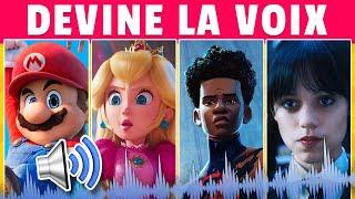 Devine les Personnages à partir de leur VOIX  | Mario, Spider-Man, Mercredi