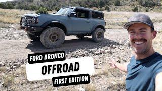 2021 Ford Bronco First Edition 2 Door Getting Dirty! These Offroad Features Are Insane!