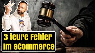 3 TEURE FEHLER die du im Onlinehandel unbedingt vermeiden solltest