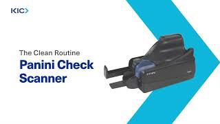 How to Clean a Panini Check Scanner with a Panini Check Scanner Cleaning Card