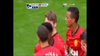 Nick Powell - Amazing Debut Goal for Manchester United