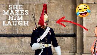 King’s Guard Breaks Composure During Hilarious Moment