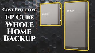 Canadian Solar EP Cube Cost Saving Battery Backup for Home!