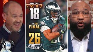 "Eagles will finish as NFC #1 seed" - Rich Eisen on Saquon Barkley carried Philly to key win vs. WAS