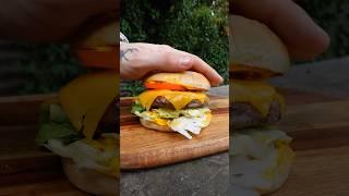 Cheddar Burger Barbecue !!  #cheddar #burger #hamburger #barbecue #seizemay