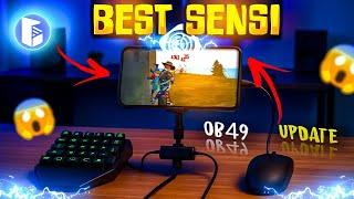 GG Mouse Pro Best Headshot Sensitivity Setting (After OB49 Update) ️
