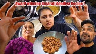 Thandi ke mausam ka special Gujarati adadiya recipe | full comedy !