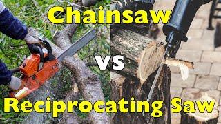 Chainsaw vs. Reciprocating Saw: What's the Difference?