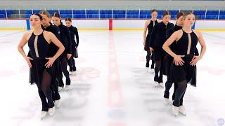 World Champion Synchronized Skating Team Les Suprêmes (CAN), 2023 Short Program