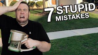 DON’T make these 7 STUPID Mistakes when OVERSEEDING your LAWN