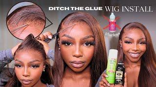 SAVE Your Edges! NO GLUE Frontal Wig Install for Beginners | LexclusiveTV X AliPearl Hair