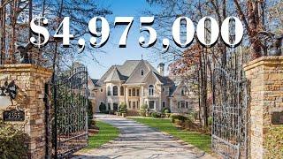 Epic $4.9M Atlanta Mansion in Milton, GA I (Atlanta Luxury Homes For Sale) I Luxury Home Tours