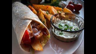 Best Chicken Wrap | Shaorma | ASMR