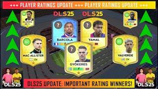 NEW DLS 25 UPDATE: MOST IMPORTANT RATING WINNERS (PREDICTION) │ DREAM LEAGUE SOCCER 2025