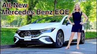 All-new Mercedes Benz EQE sedan review // Do you like the design?